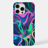 Fluide Fantasie iPhone Hülle (Rückseite)