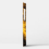 Fluide goldene Farbpartikel, die schön fließen Case-Mate iPhone Hülle (Rückseite / Links)