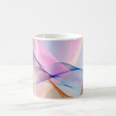 Fluide Harmonie in Bewegung Kaffeetasse (Mittel)