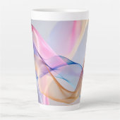 Fluide Harmonie in Bewegung Milchtasse (Vorderseite)