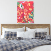 Fluide Träume Leinwanddruck (Insitu (Schlafzimmer))