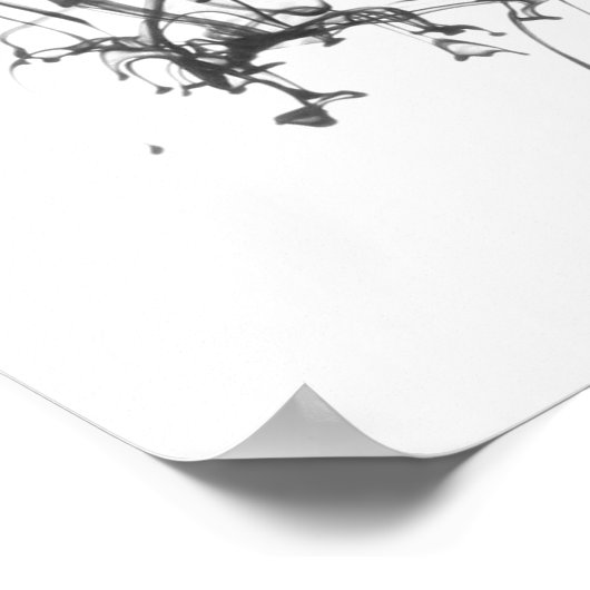 Fluidität Wall Art Poster (Ecke)