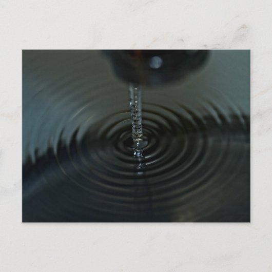 Fluidite de l'eau postkarte (Vorderseite)