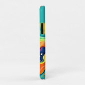 Fluidity of Joy: Abstract Waves Case-Mate iPhone Hülle (Hinten/Rechts)