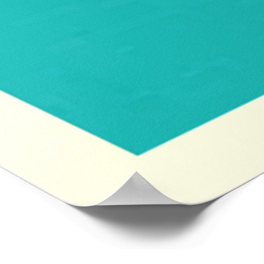 Fluidity of Joy: Abstract Waves Poster (Ecke)