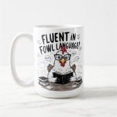 Fluktuation in der Fowl-Sprache Die Bibliothek der Kaffeetasse (Links)