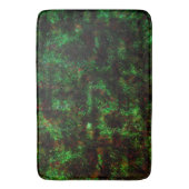 Fluktuation von dunklen Flecken auf leuchtend grün Badematte (Vorderseite Vertikal)