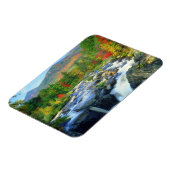 Flume Falls | Adirondack Mountains Magnet (Linke Seite)