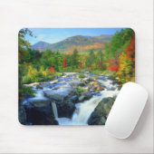 Flume Falls | Adirondack Mountains Mousepad (Mit Mouse)