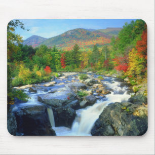 Flume Falls   Adirondack Mountains Mousepad