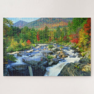 Flume Falls Adirondack Mountains Puzzle