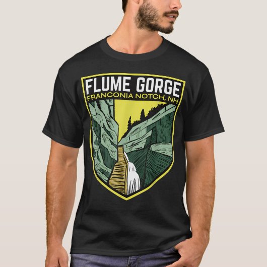 Flume Gorge Neu T-Shirt (Vorderseite)