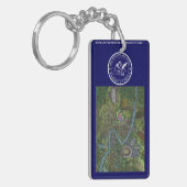 Flumenbridge und Harrenborough Acrylic Schlüsselan Schlüsselanhänger (Vorderseite links)