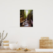 Flumes, Franken Notch, New Hampshire Poster (Küche)