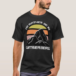 Flumserberg Vintager Sonnenuntergang T-Shirt