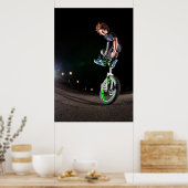 Fluo Jump Poster (Küche)