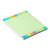 Fluo mehrfarbiges Notepad Notizblock (angewinkelt)