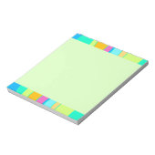 Fluo mehrfarbiges Notepad Notizblock (Rotiert)