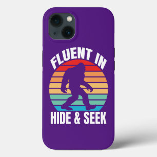 Fluor in Hide und Seek Funny Bigfoot Case-Mate iPhone Hülle