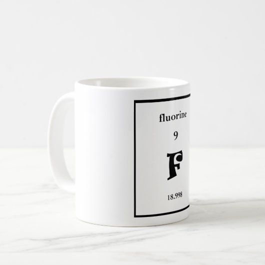 Fluor Kaffeetasse (Vorderseite Links)