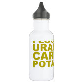 Fluor-Uran Kohlenstoff-Kalium Tshirt.png Trinkflasche (Links)