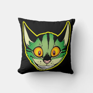 Fluorescent Cartoon Kat Kissen Kissen