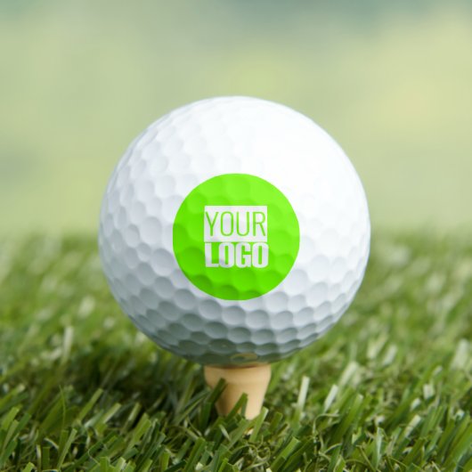 fluorescent green - add your logo golfball (Insitu T-Shirt)