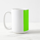 Fluorescent Green Kaffeetasse (Links)