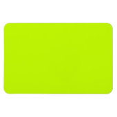 Fluorescent Lime Green Neon Yellow Personalisiert Magnet (Horizontal)