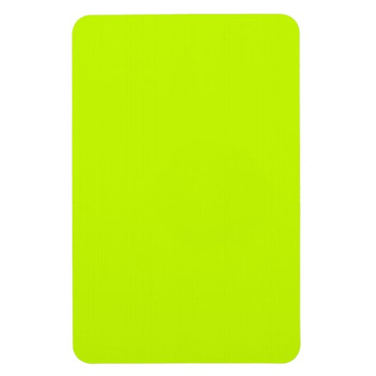 Fluorescent Lime Green Neon Yellow Personalisiert Magnet (Vertikal)