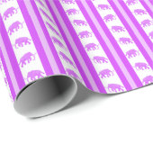 Fluorescent Mammoth  Geschenkpapier (Rolleneckpunkt)