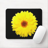 Fluorescent Marigold Mousepad (Mit Mouse)