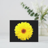 Fluorescent Marigold Postcard Postkarte (Stehend Vorderseite)