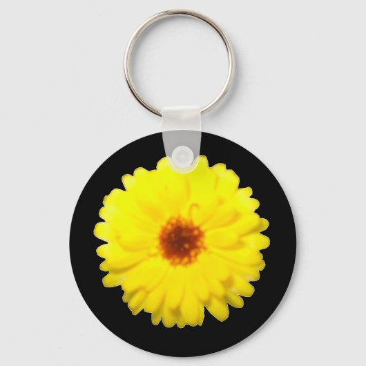 Fluorescent Marigold Schlüsselanhänger (Vorderseite)