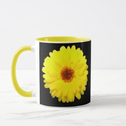 Fluorescent Marigold Tasse (Links)