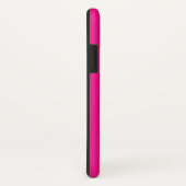 Fluorescent Pink Tough iPhone XS Fall Case-Mate iPhone Hülle (Hinten/Rechts)