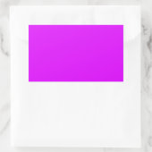 Fluorescent Purple Rechteckiger Aufkleber (Tasche)