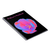 Fluorescent Tulip Anpassbare Notebooks Notizblock (Rechte Seite)