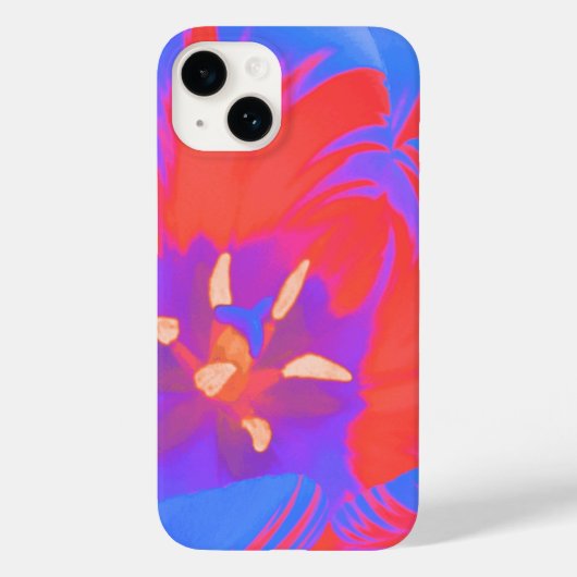 Fluorescent Tulip Case-Mate iPhone Hülle (Rückseite)