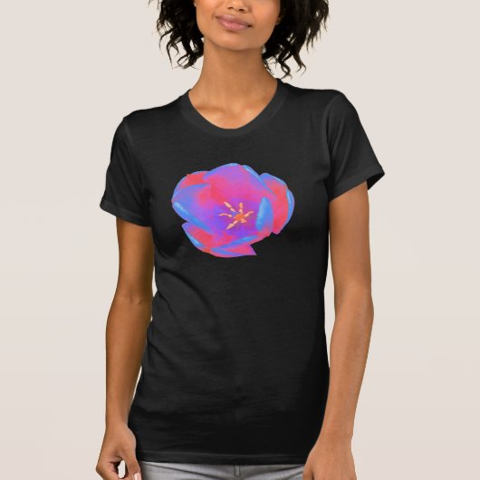 Fluorescent Tulip Ladys T Shirt (Vorderseite)