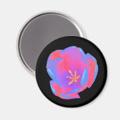 Fluorescent Tulip Magnet (Vorderseite/Rückseite)