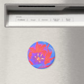 Fluorescent Tulip Magnet (In Situ (Geschirrspüler))