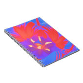 Fluorescent Tulip Notebook Notizblock (Rechte Seite)
