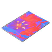 Fluorescent Tulip Notebook Notizblock (Linke Seite)