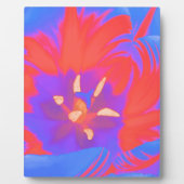 Fluorescent Tulip Plaque Fotoplatte (Vorderseite)