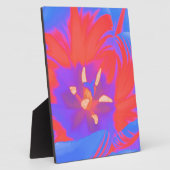Fluorescent Tulip Plaque Fotoplatte (Seite)