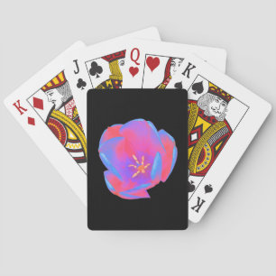 Fluorescent Tulip Playing Cards Spielkarten