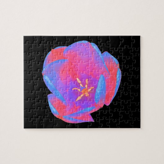 Fluorescent Tulip Puzzle (Horizontal)