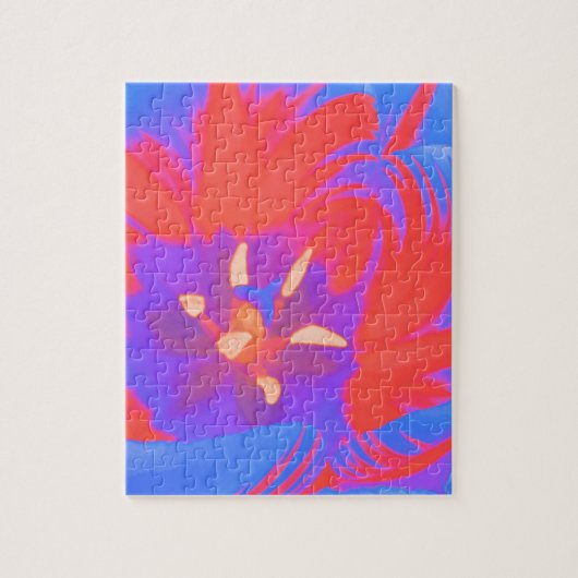 Fluorescent Tulip Puzzle (Vertikal)