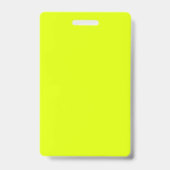 fluorescent yellow - add monogram  ausweis (Rückseite)